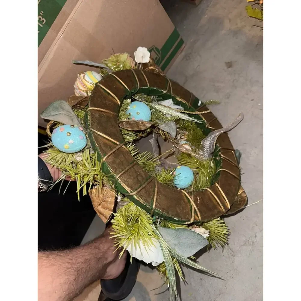 5 Assorted Holiday and Seasonal Wreaths